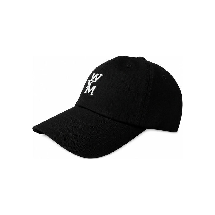 WOOYOUNGMI Black Logo Cotton Baseball Cap W261CA51 661B