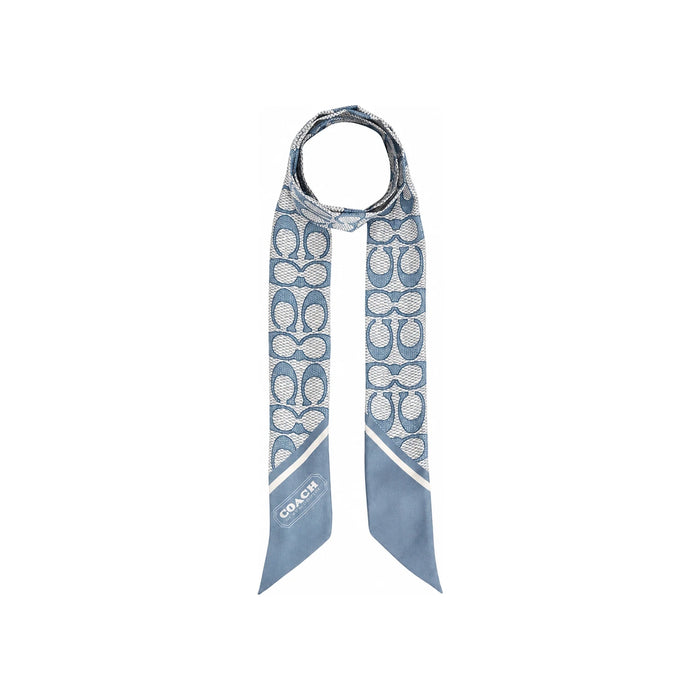 Coach Signature Women’s Silk Skinny Scarf C2783 LDE