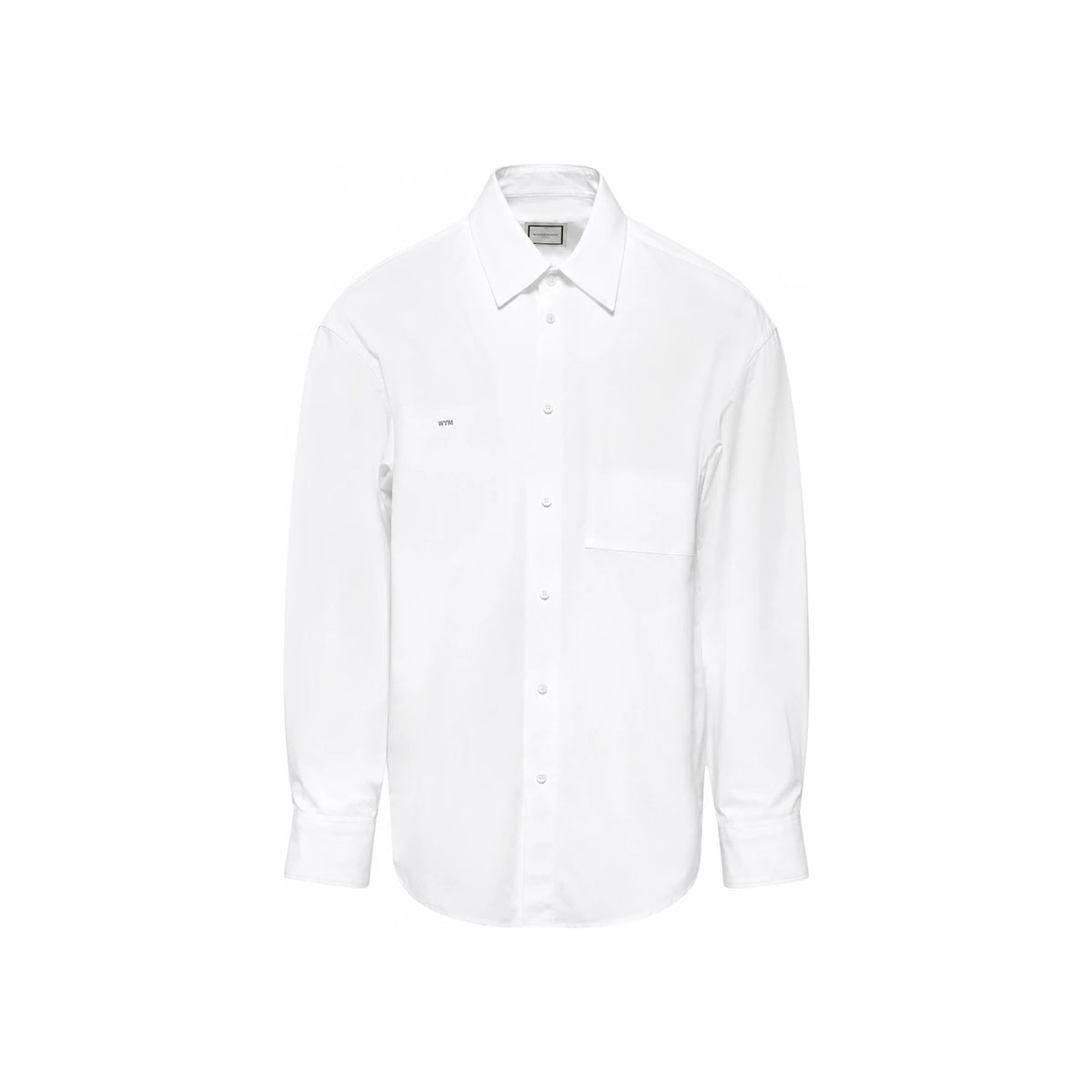 WOOYOUNGMI Men’s Long Sleeve Shirt with Back Logo