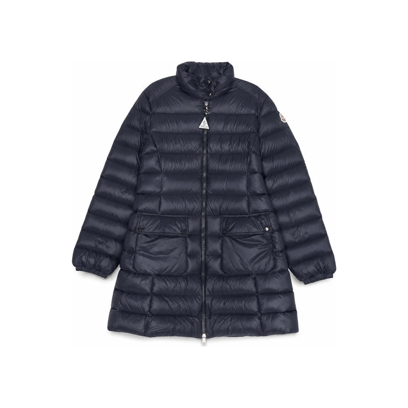 Moncler Women’s Lightweight Long Down Puffer Jacket Navy 1C00002 597YG 778