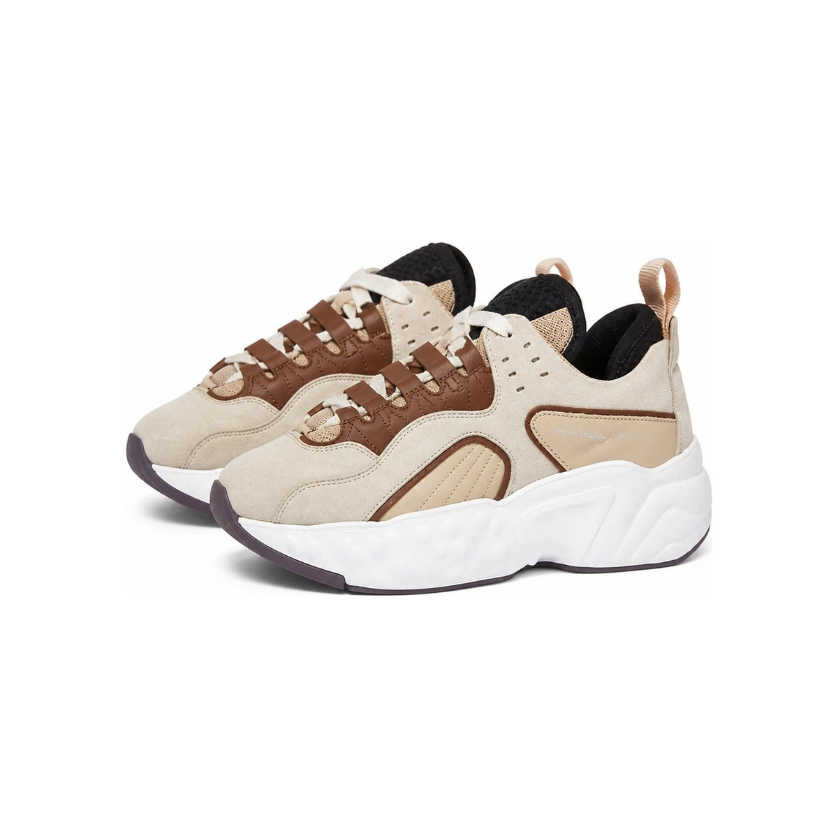Acne Studios Women’s Rockaway Beige Low-Top Sneakers