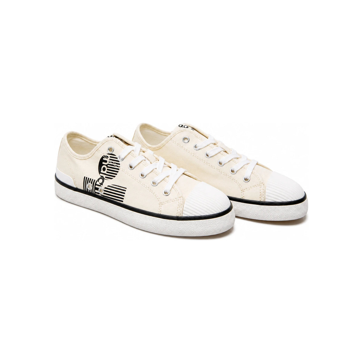 Acne Studios BINKOO Logo Sneakers Chalk Low Top Women’s