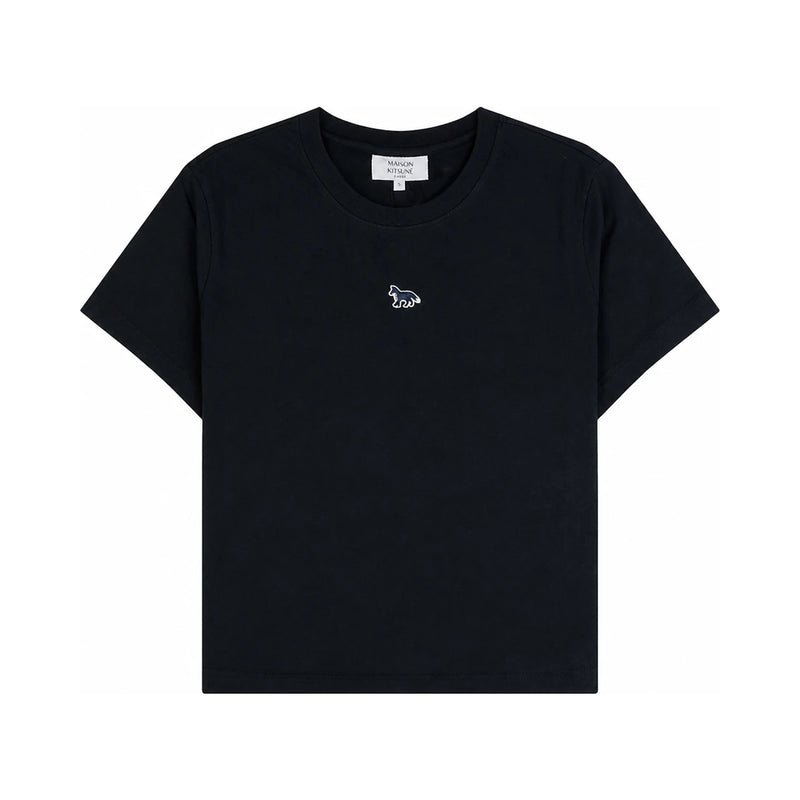 Maison Kitsune Baby Fox Logo Cotton T-Shirt for Women White MW00105 KJ7026 0413