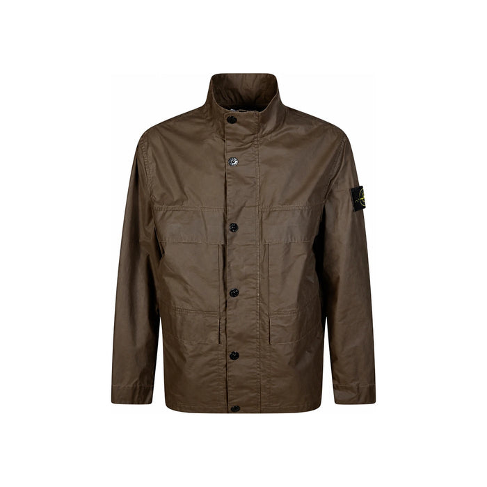 STONE ISLAND Pigment Wax-Coated Jacket L1S154100024 S0290 V007C