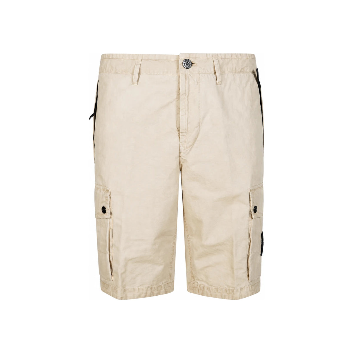 STONE ISLAND Men’s Cotton Cargo Shorts with Patch - De L1S15 L100019 S00WA V019A