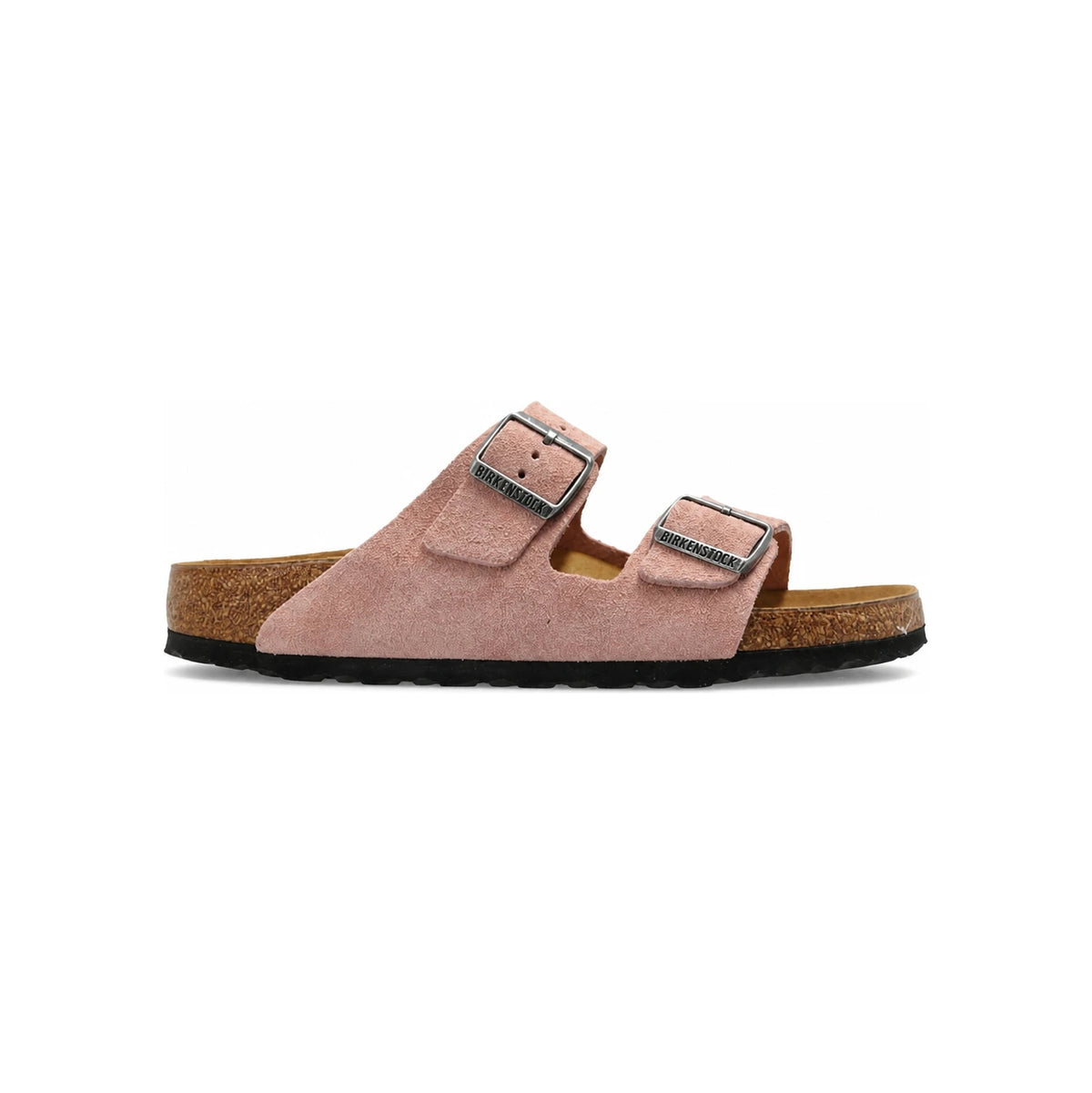 Birkenstock Arizona BS Suede Narrow Fit Sandals Pink Clay