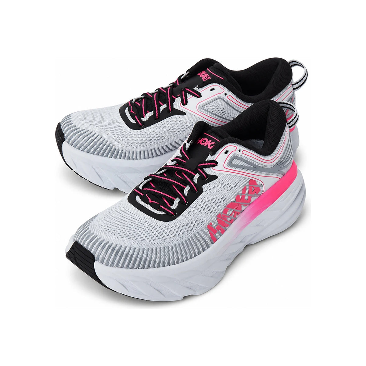 HOKA Bondi 7 Women’s Running Shoes Low-Top Sneakers Navy