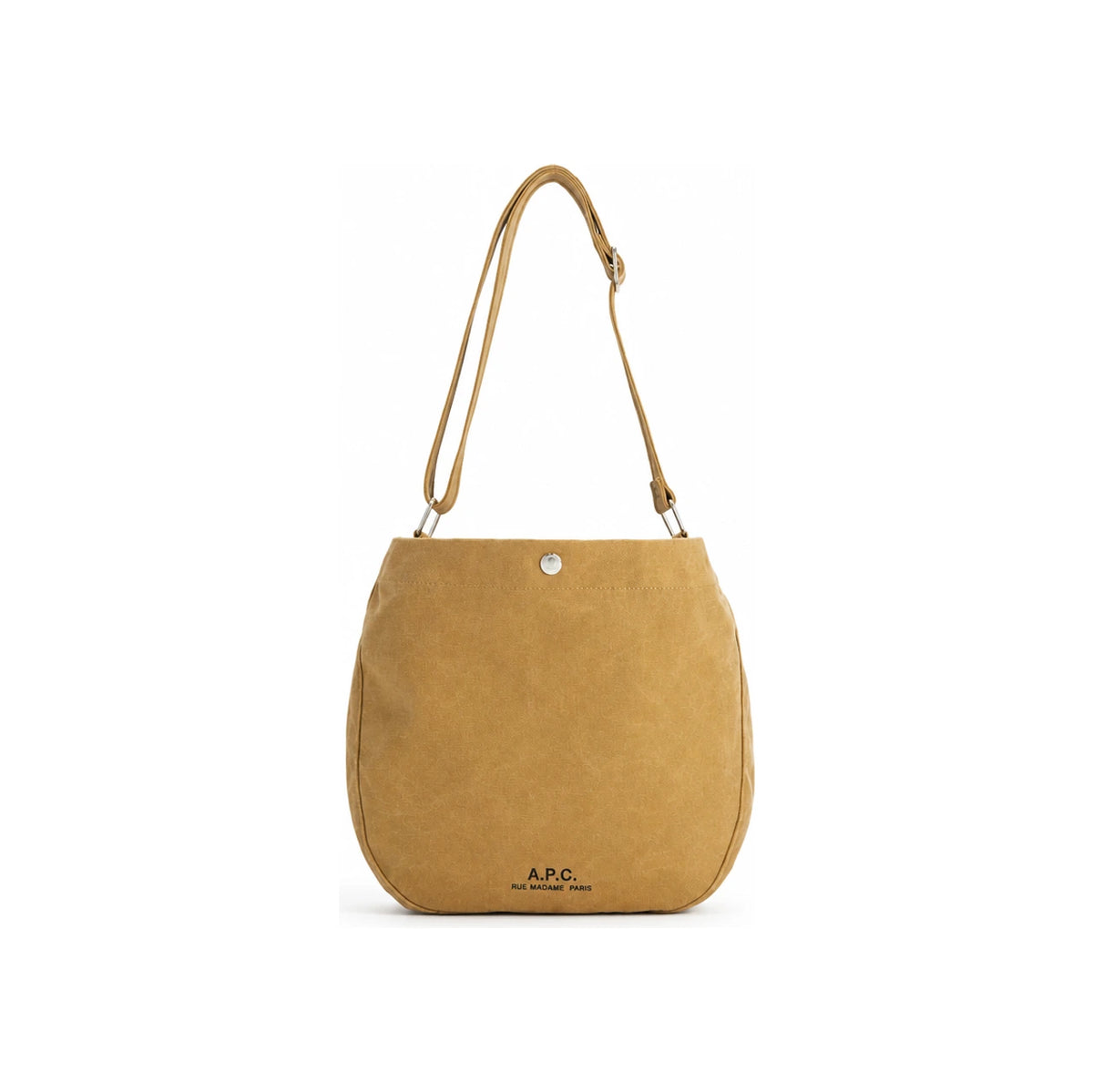A.P.C. Beige Journal Shoulder Bag M61939 CAG