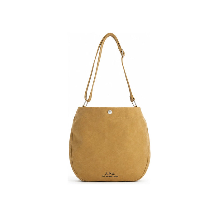A.P.C. Beige Journal Shoulder Bag M61939 CAG