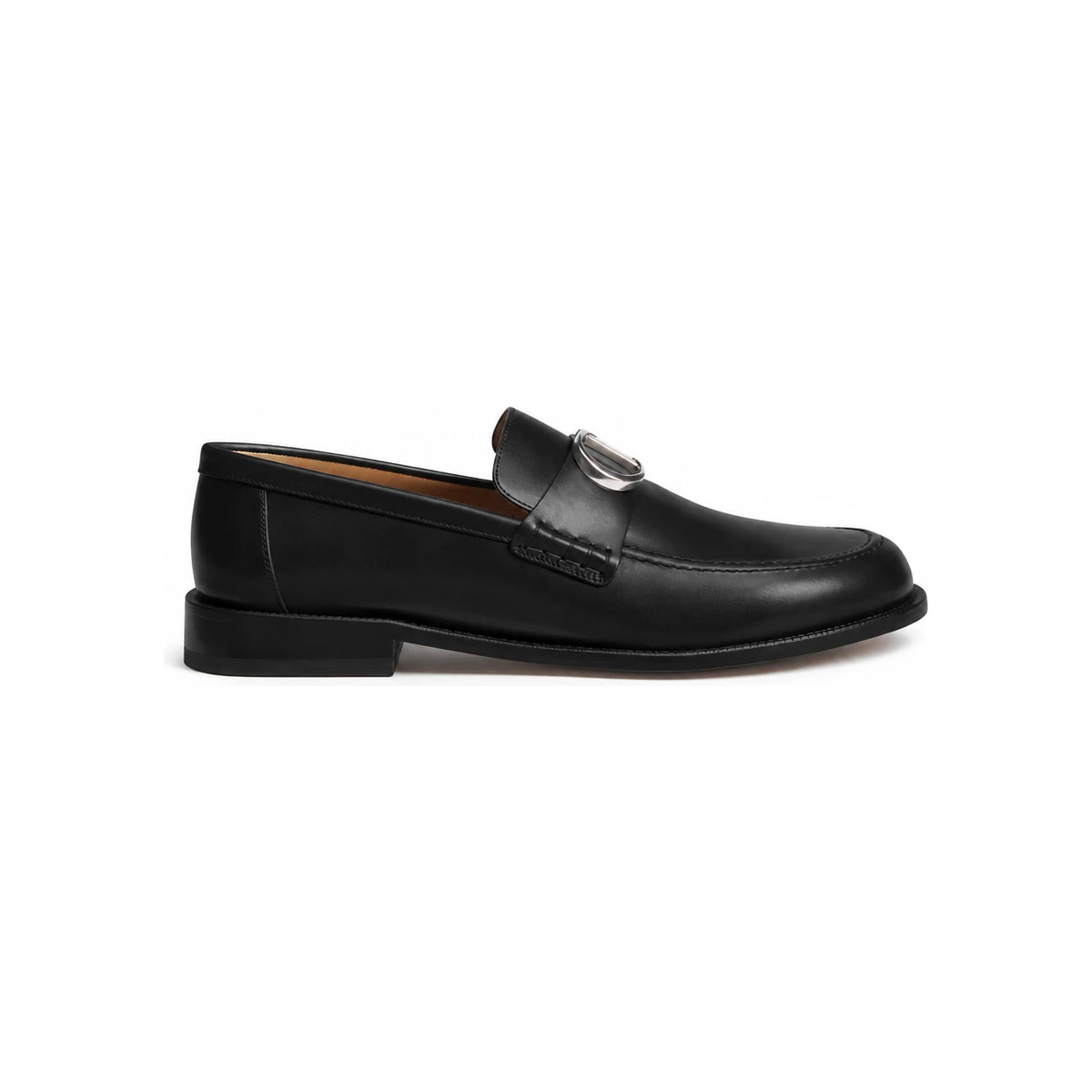 DIOR Black Smooth Calfskin Arch Loafers 3LO186ACBH900