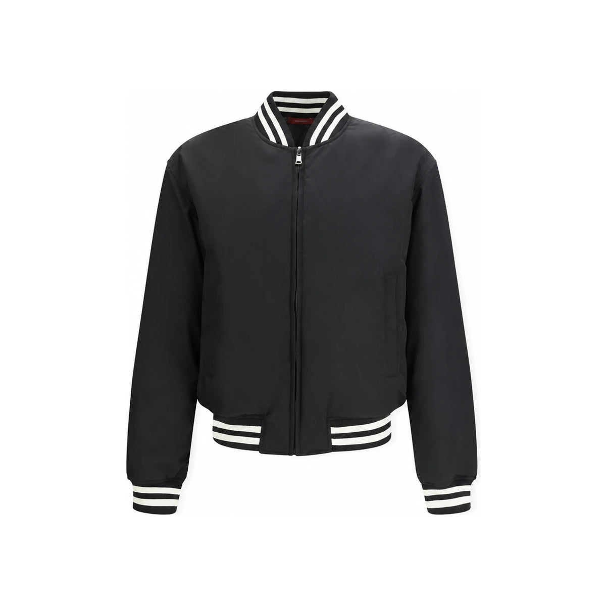 GUCCI Black Nylon Bomber Jacket for Men