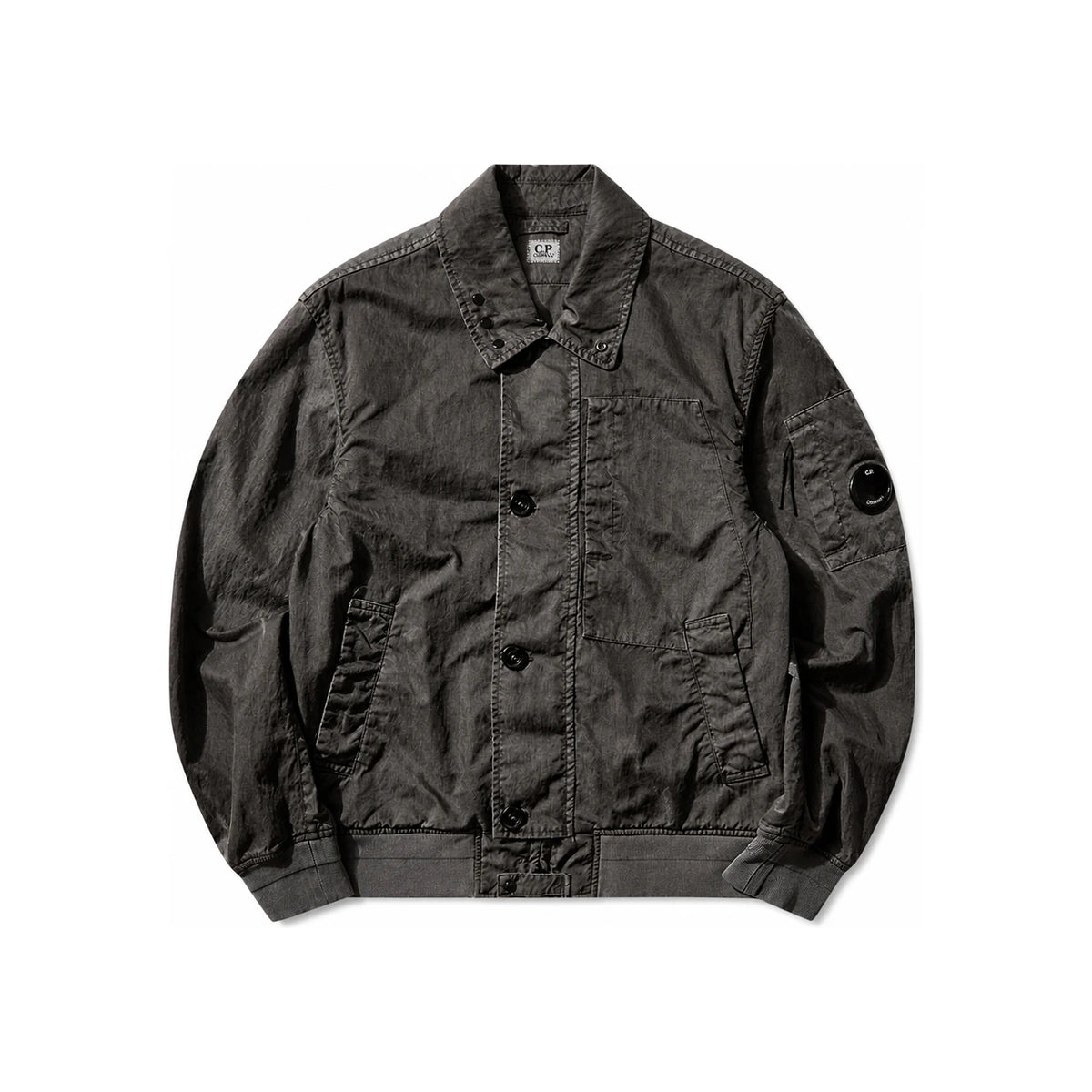 CP Company Gunmetal Panama R Men’s Jacket 20CMOW073A 110540S 921