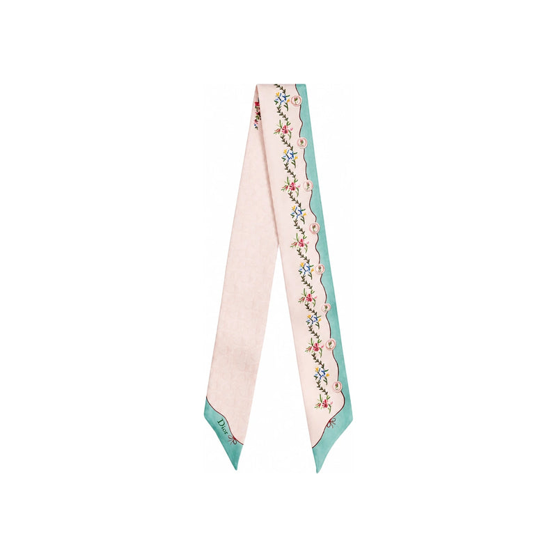 DIOR Amour Revolution Flower Mitzah Scarf