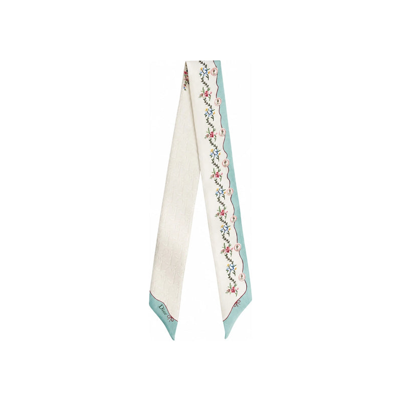 DIOR Amour Revolution Flower Mitzah Scarf