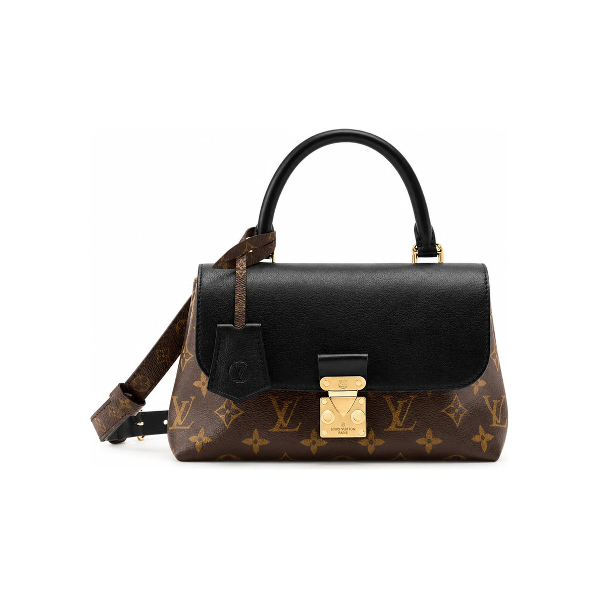 Louis Vuitton Monogram Black Madeleine BB Shoulder Bag