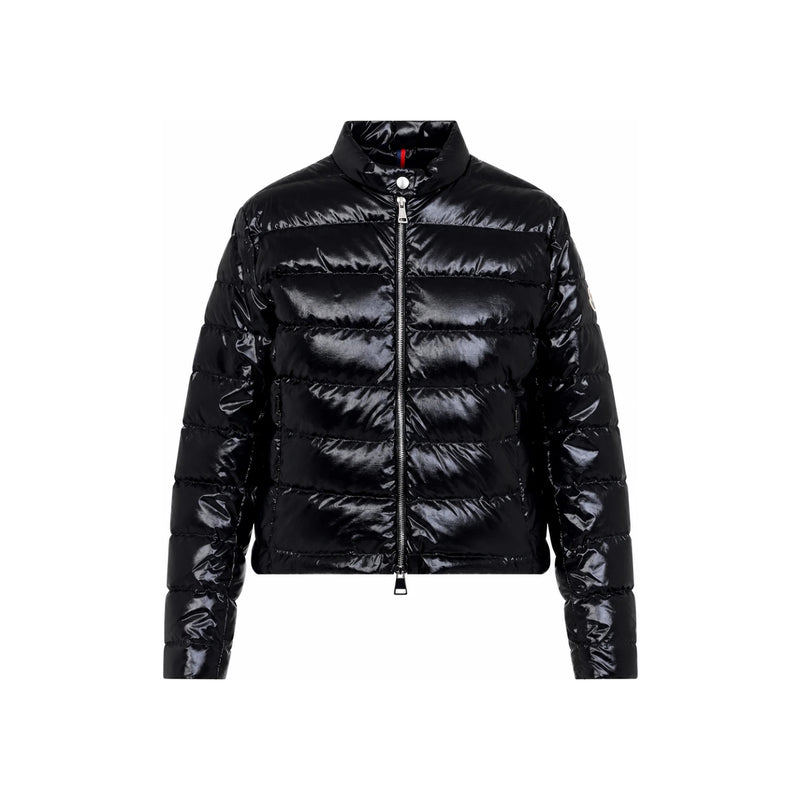 Moncler Black Papillon Short Down Jacket