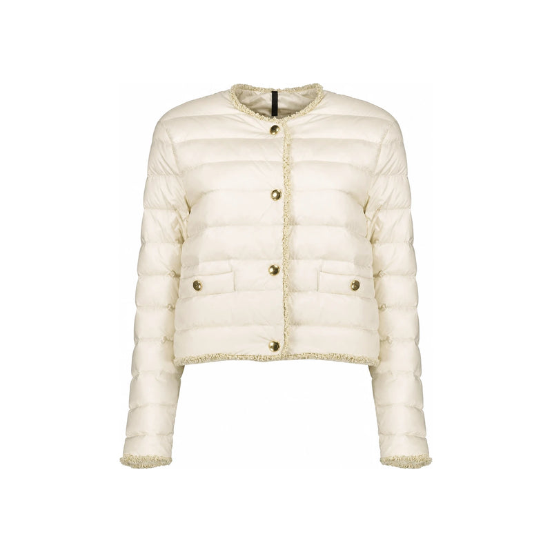 Moncler Women's Fleurs Boucle Trim Short Down Jacket 1A00104 597YF 20N