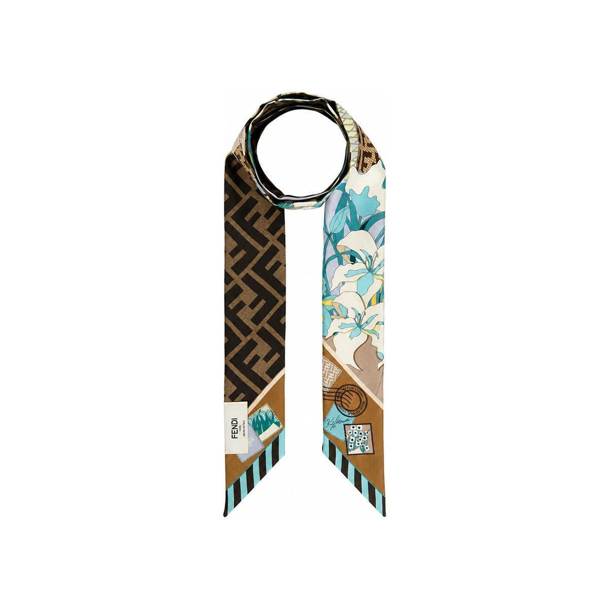 FENDI Optical Wrappy Women’s Silk Scarf