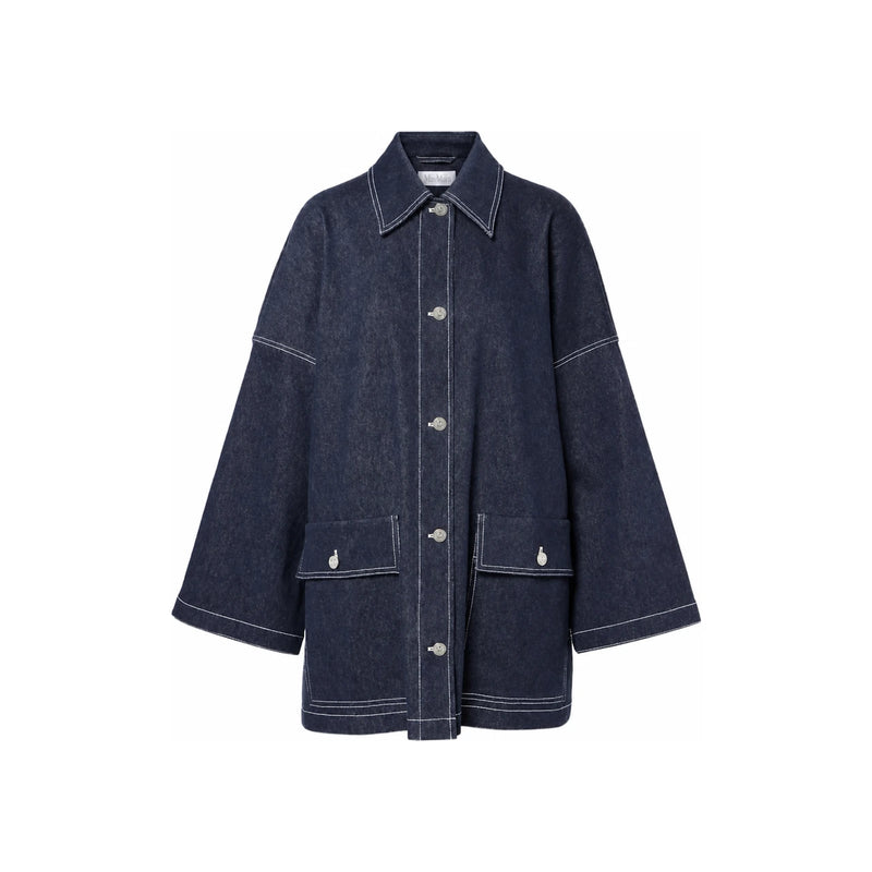 Max Mara Denim Work Jacket 11911018600 002