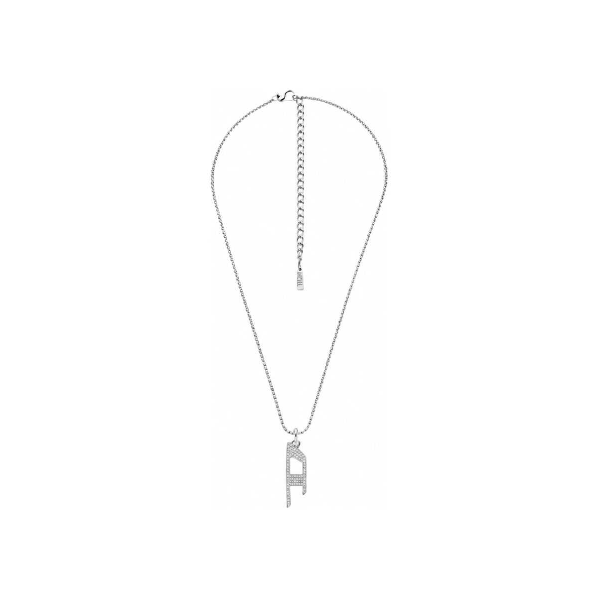 DIESEL Logo Cubic Pendant Necklace Unisex DX1624040 D