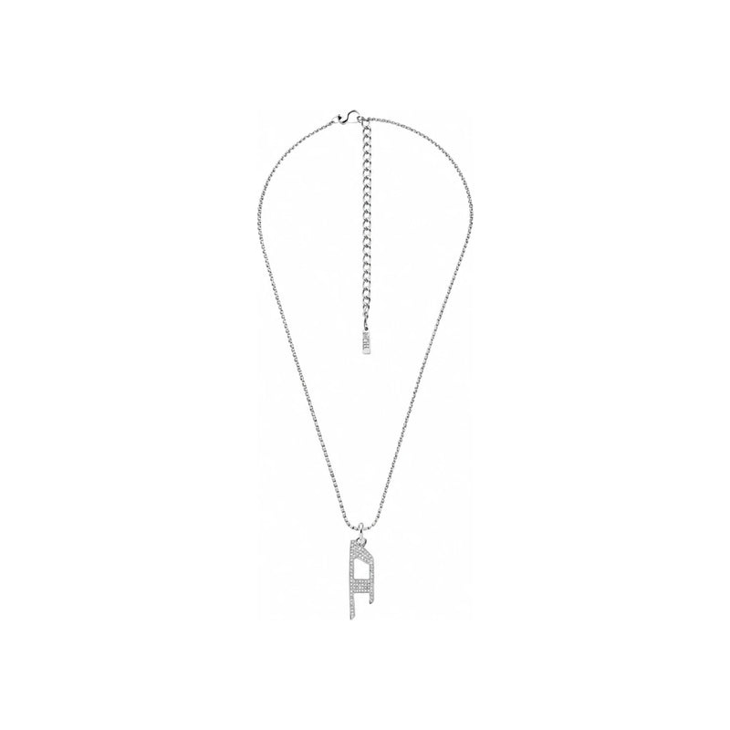 DIESEL Logo Cubic Pendant Necklace Unisex DX1624040 D