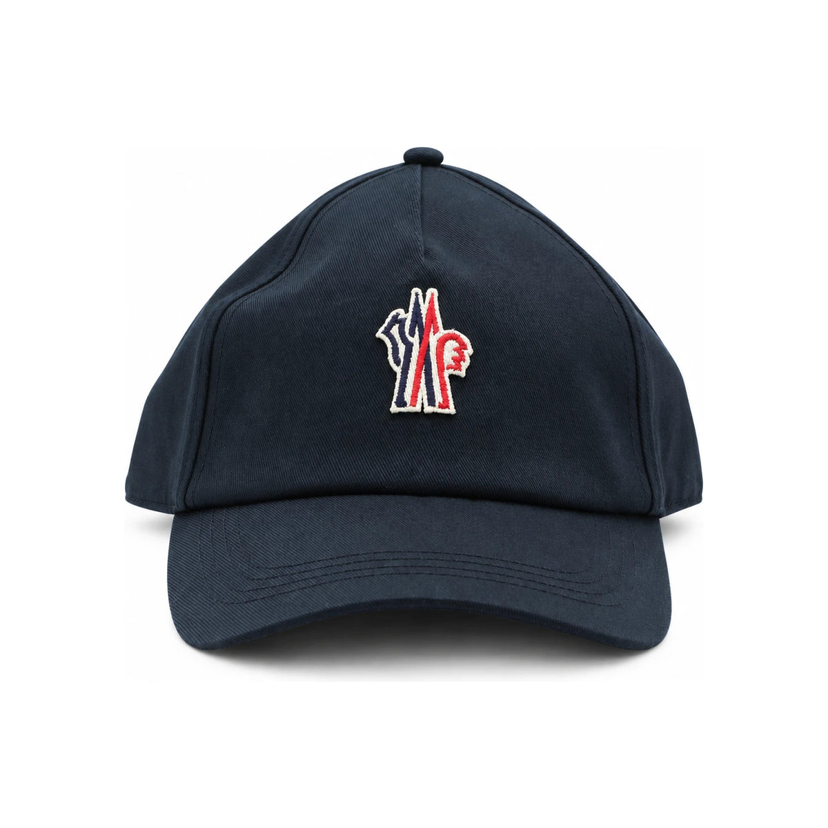 Moncler Black Cotton Baseball Cap