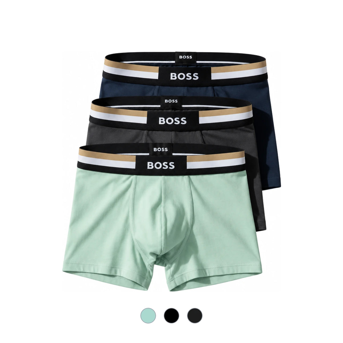 HUGO BOSS Men’s Underwear Briefs Panties Multicolor Cotton 50516542982 DOM