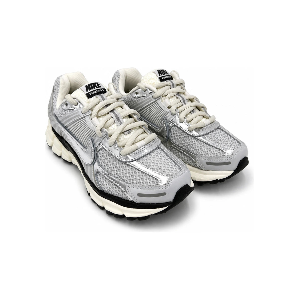 Nike Zoom Vomero 5 Photon Dust Metallic Silver Low-Top Sneakers