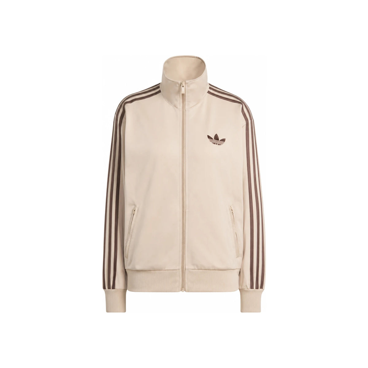 Adidas Women’s Lightweight Zip-Up Jacket KD1327 Stone Khaki Earth Strata DOM