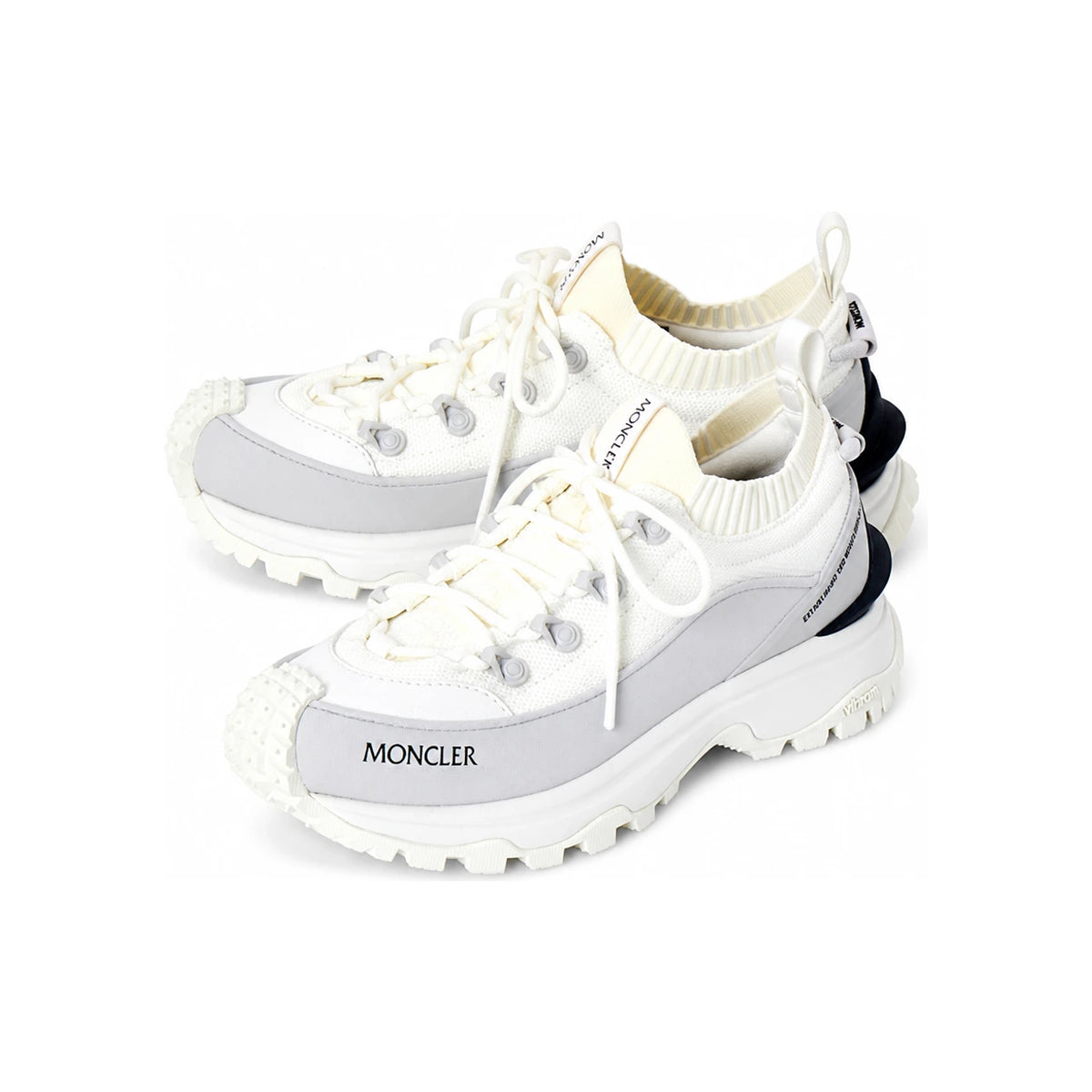 Moncler Trailgrip Lite 3 Women’s Sneakers Low-Top White Navy