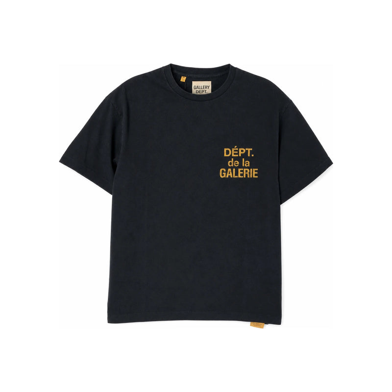 GALLERY DEPT. French Tee Black Unisex T-Shirt
