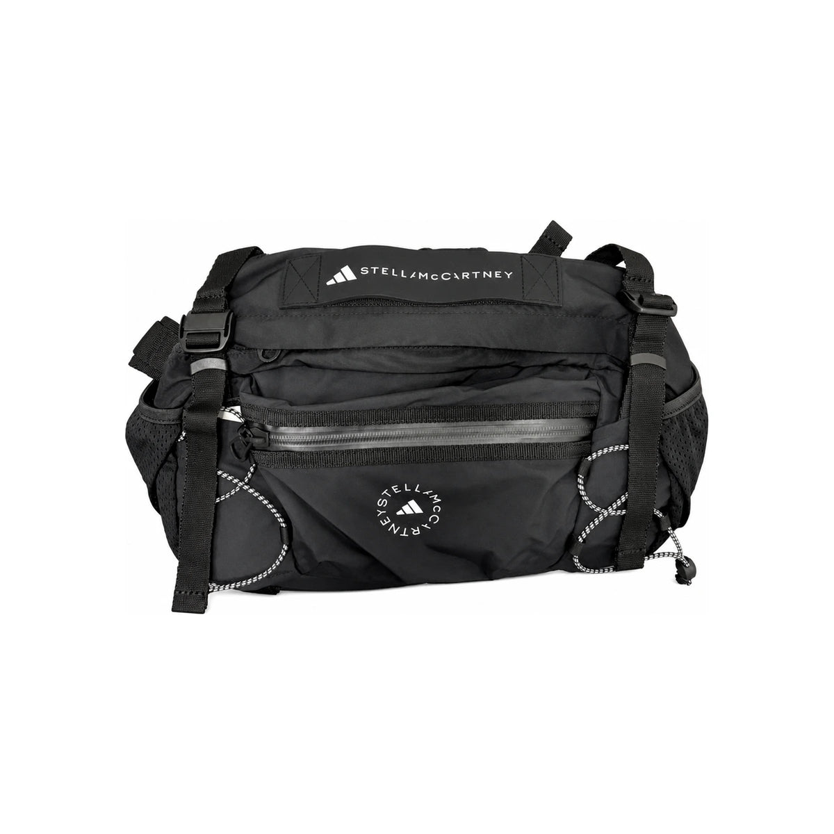 Stella McCartney Adidas Logo Belt Bag Hip Pack Black Nylon