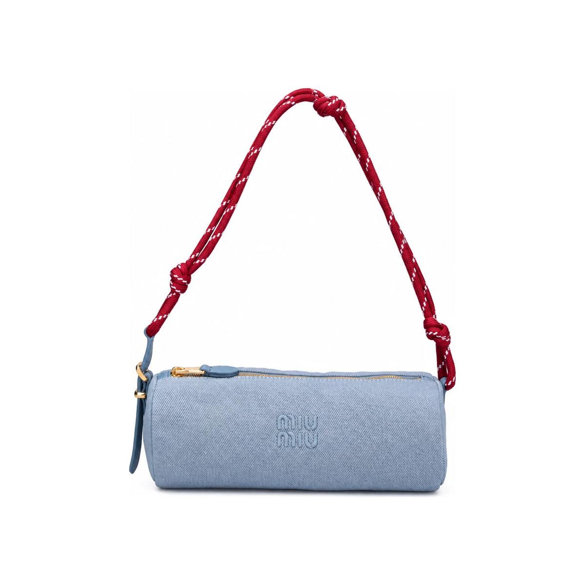 Miu Miu Gabardine Pouch Shoulder Bag for Women