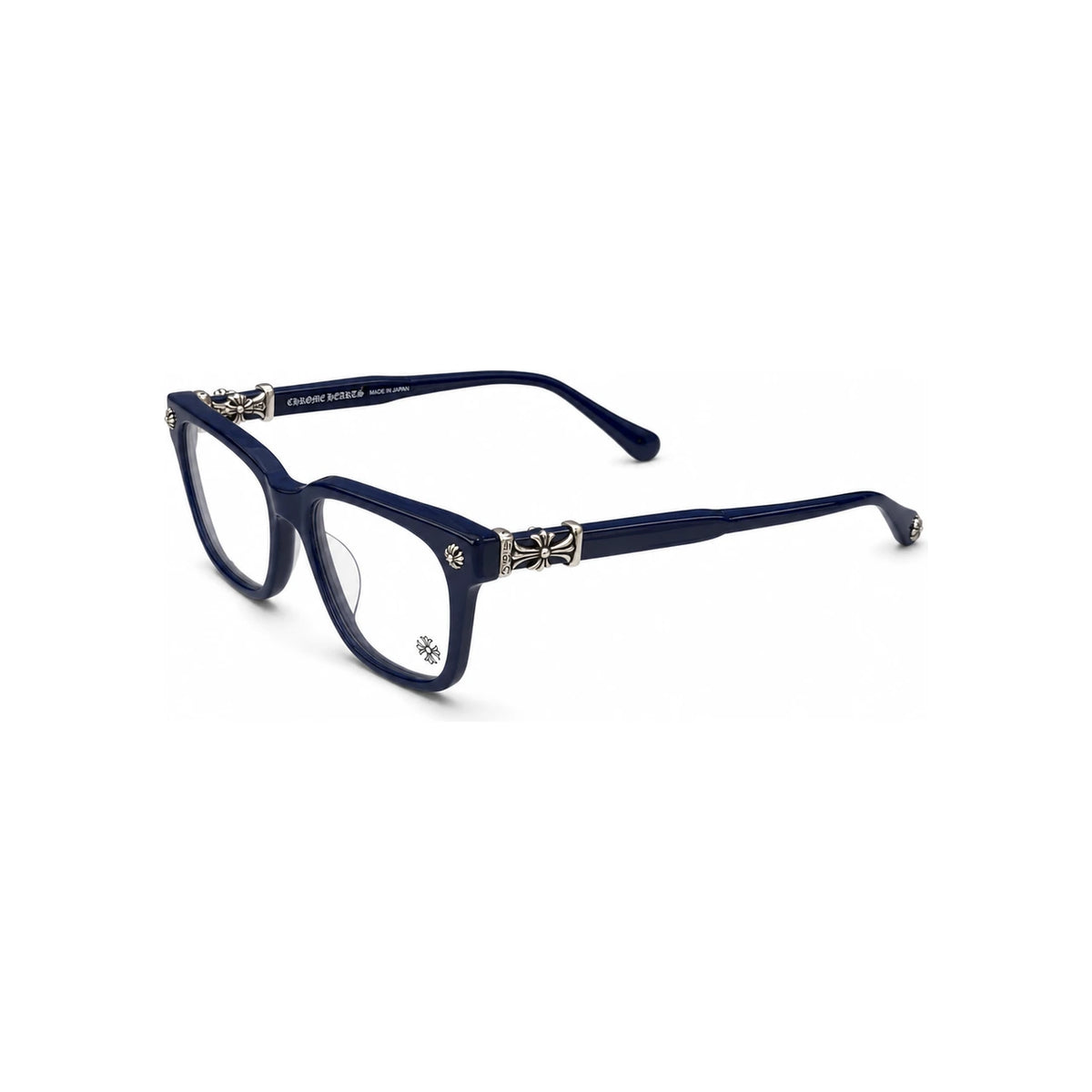Chrome Hearts Cox Ucker Navy Silver Optical Glasses