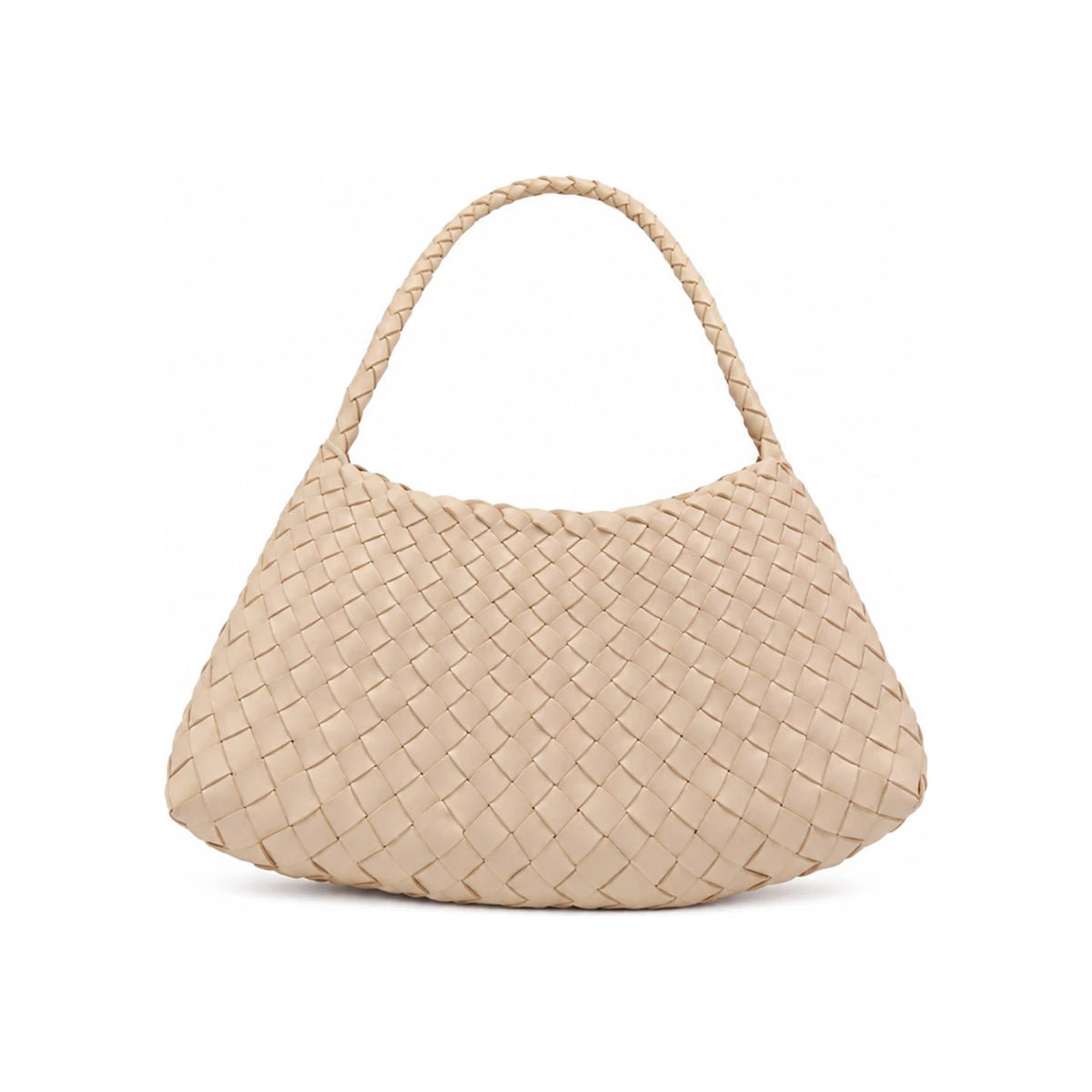 Dragon Diffusion Natural Woven Leather Tote Bag 8943 NATURAL