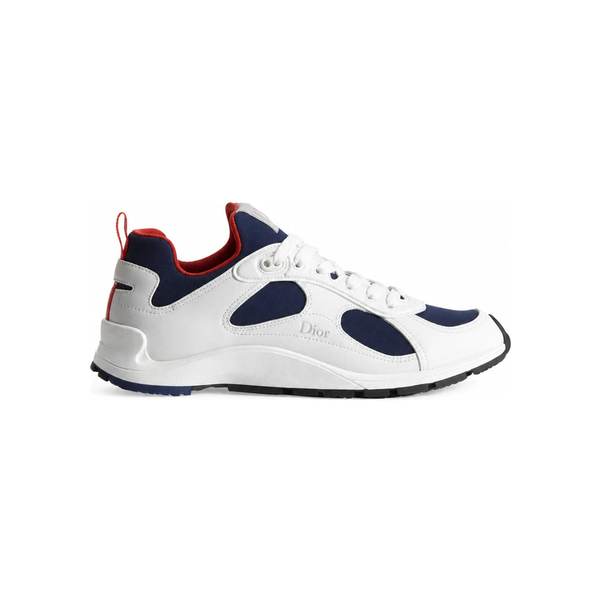 DIOR Mile Men’s Low-Top Sneakers White Leather