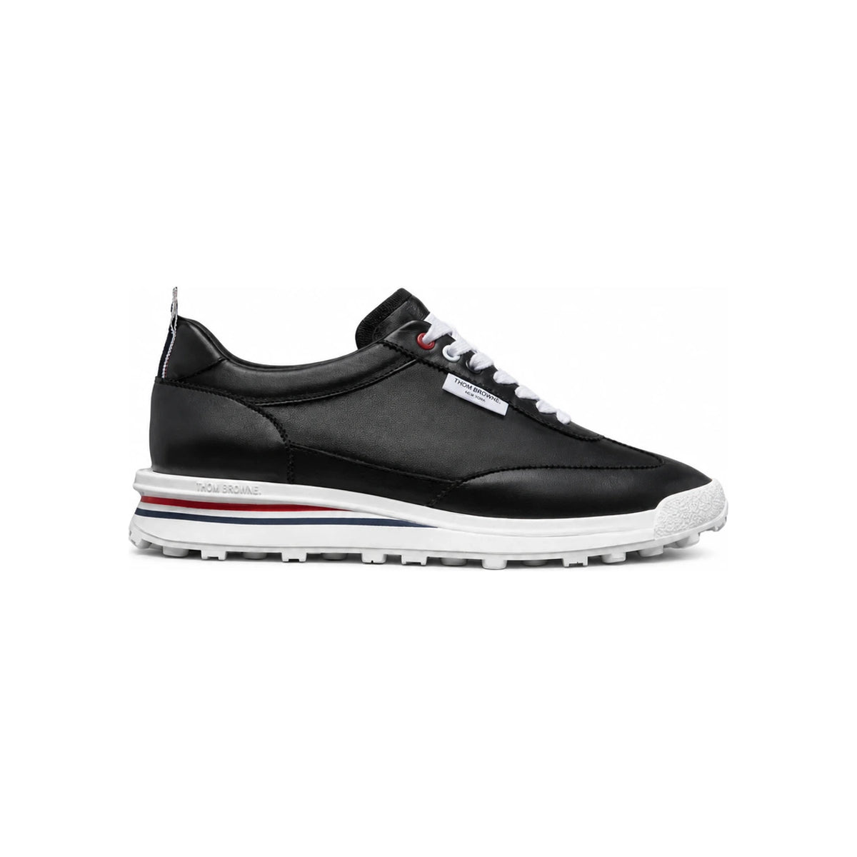 THOM BROWNE Soft Nappa RWB Tech Runner Sneakers Low-Top Men’s MFE018B L0064 001