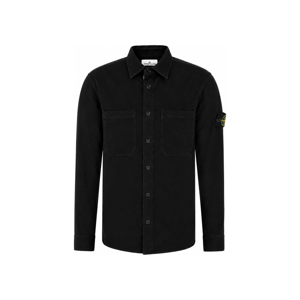 STONE ISLAND Micro Corduroy Overshirt Jacket Black Men’ L1S151200040 S0144 V0029