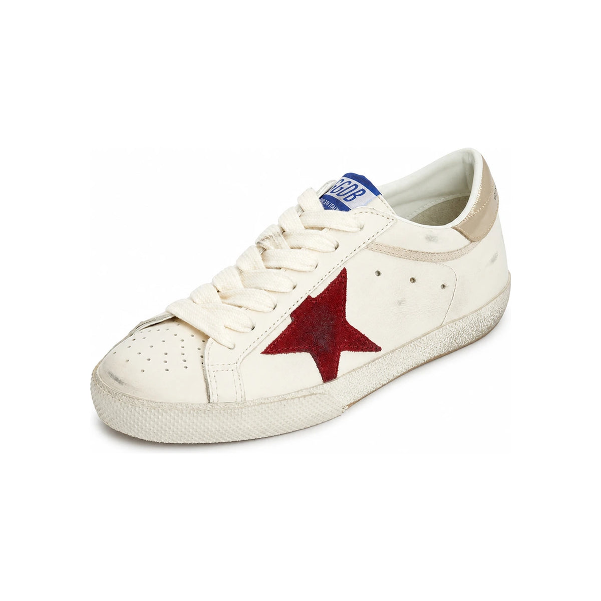GOLDEN GOOSE Superstar Low-Top Sneakers Men White Leather