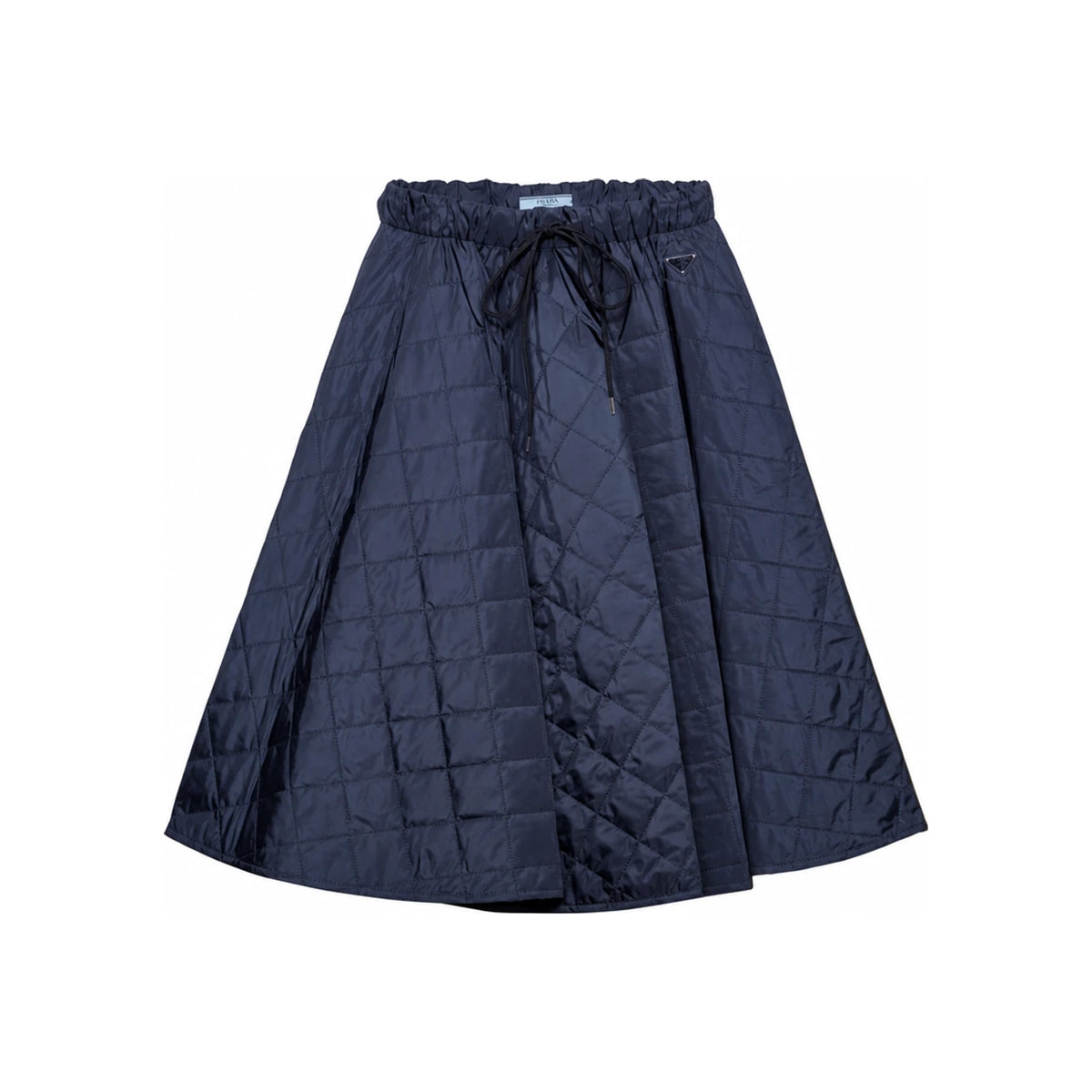 PRADA Re-Nylon Circle Midi Skirt 21H023 1WQ9 F0AIN