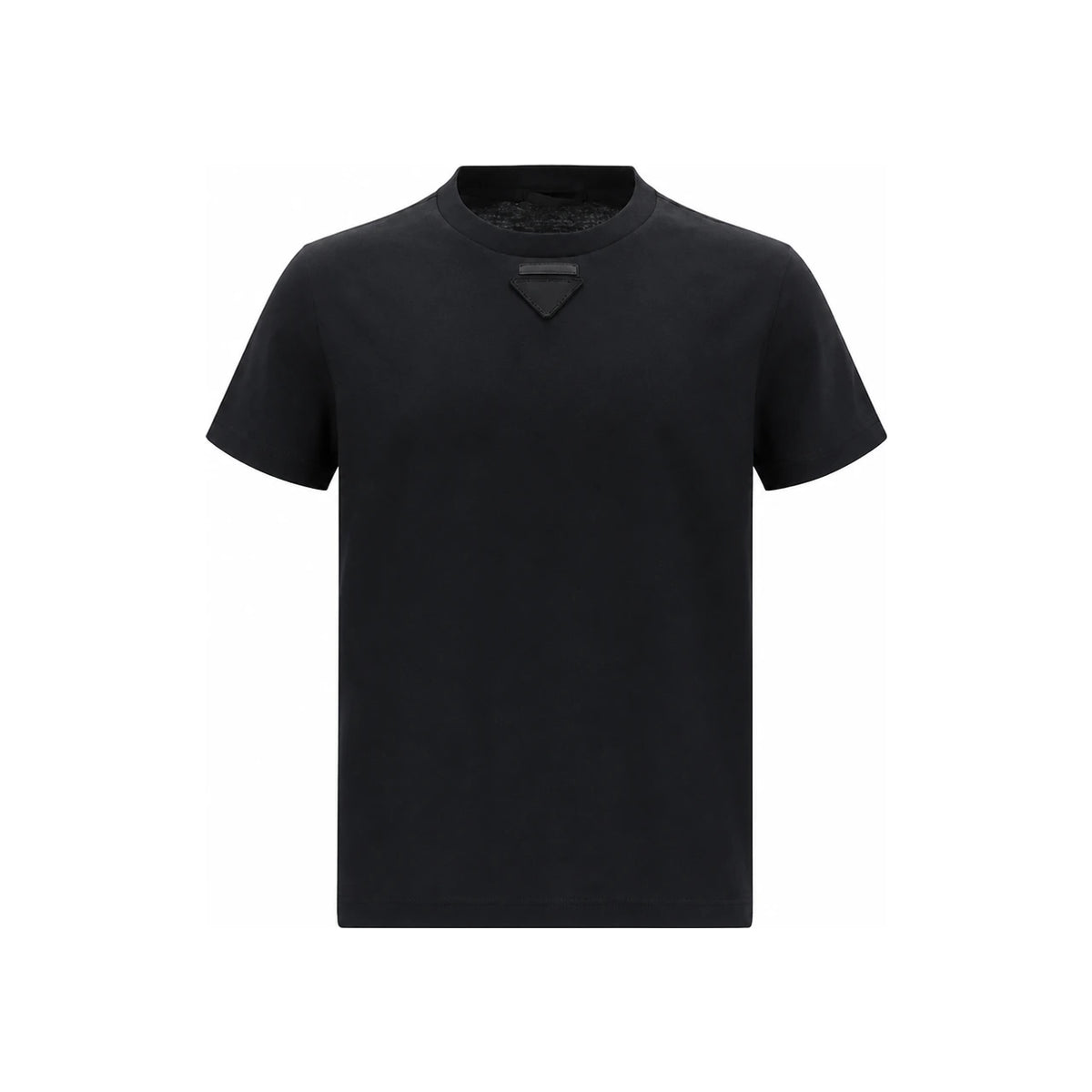 PRADA Men's Triangle Logo Short-Sleeve T-Shirt