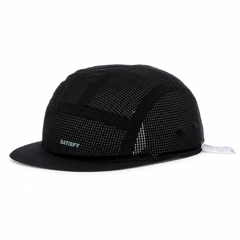 SATISFY Ripstop Air Trail Cap Black Unisex 31013 00001