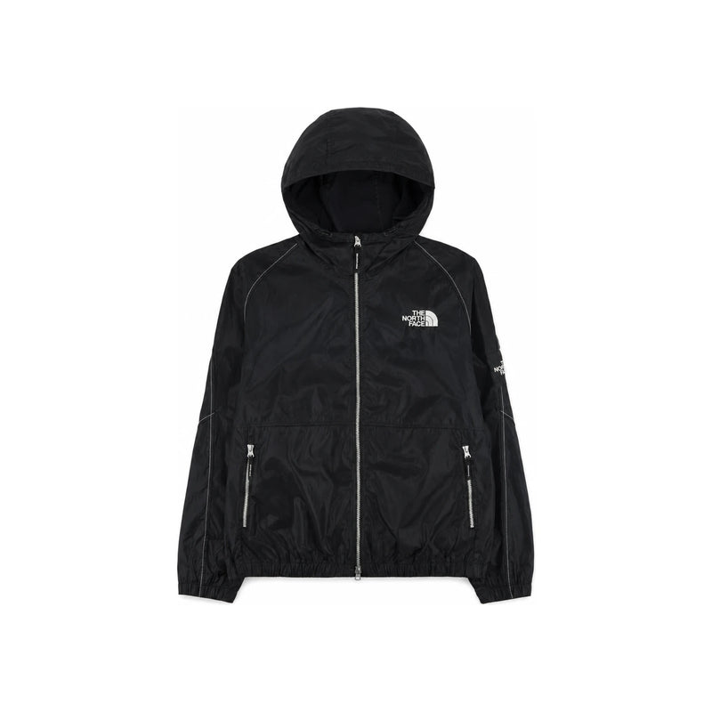 The North Face Black Windbreaker Jacket White Label Novelty Olema Hoodi NJ3BS62J