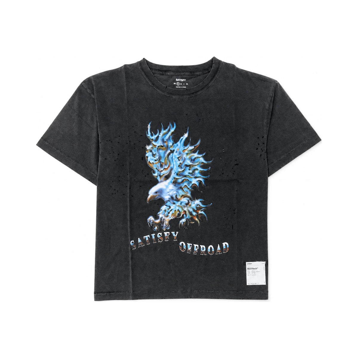 SATISFY MothTech Logo Graphic Short Sleeve T-Shirt 1100600 A15
