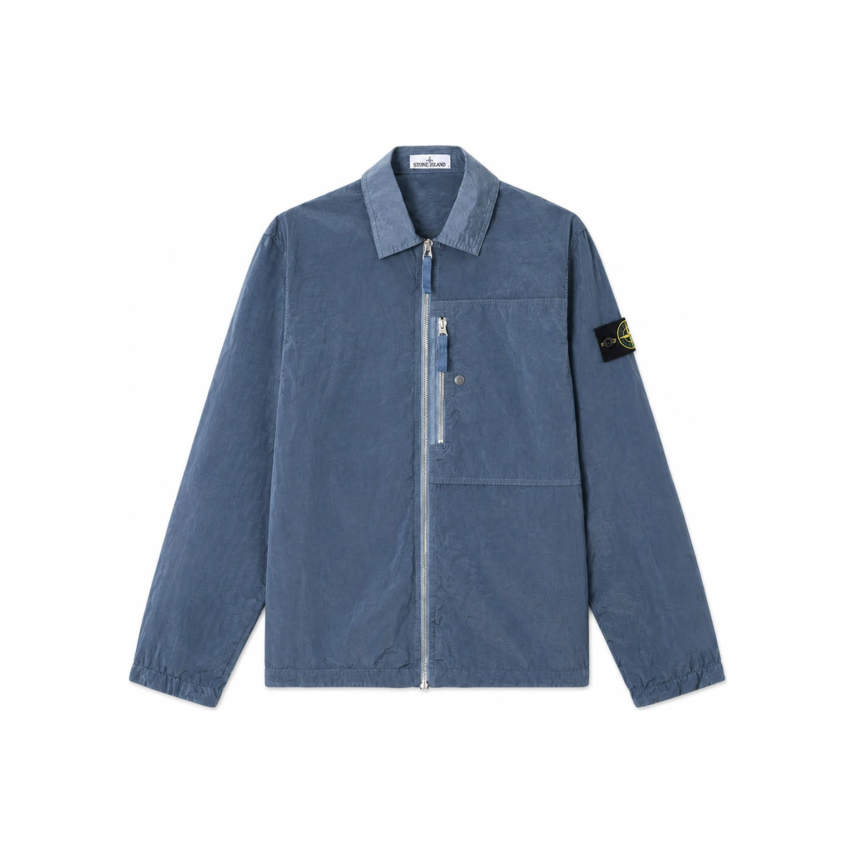 STONE ISLAND Long Sleeve Shirt for Men L1S15 1200038 S0019 V0024 AVIO BLUE DOM