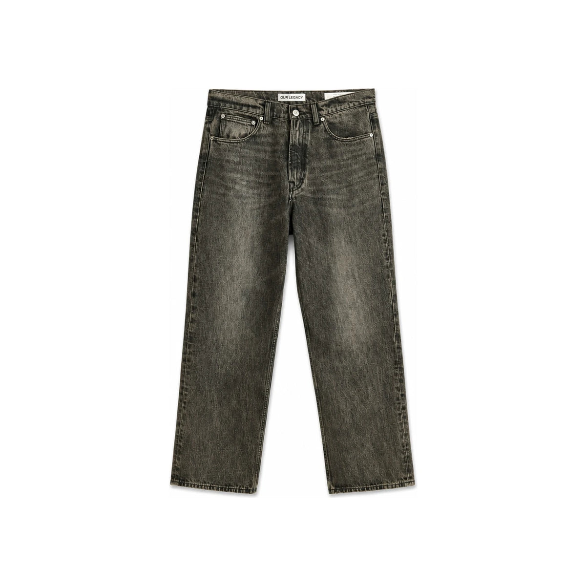 OUR LEGACY Third Cut Nocturne Dust Wash Denim Pants M2265 TN