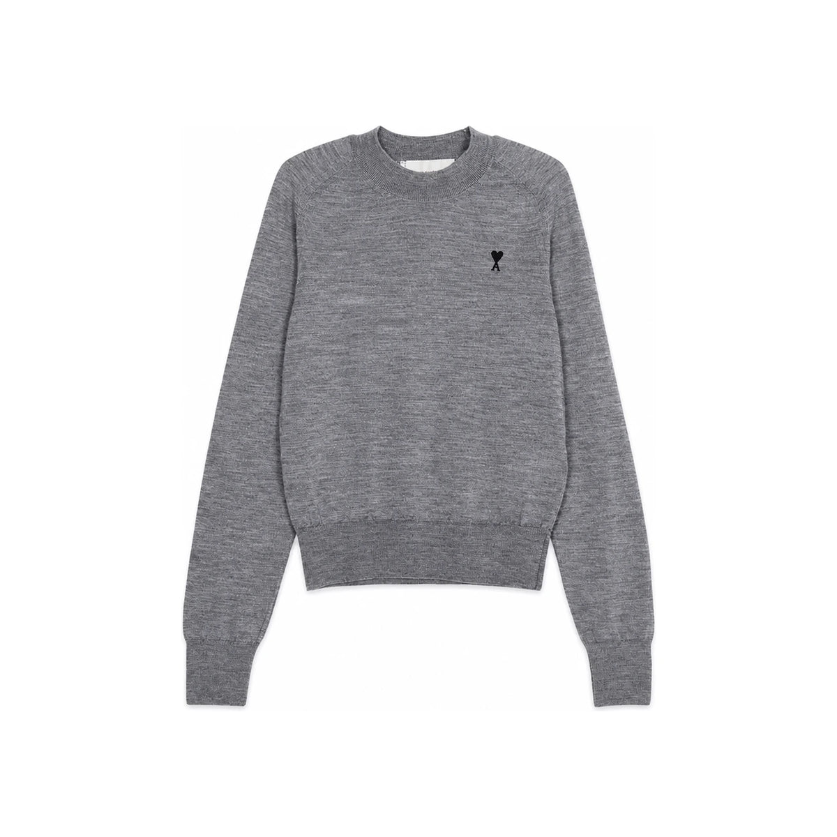 AMI Wool Crewneck Ami de Coeur Sweater