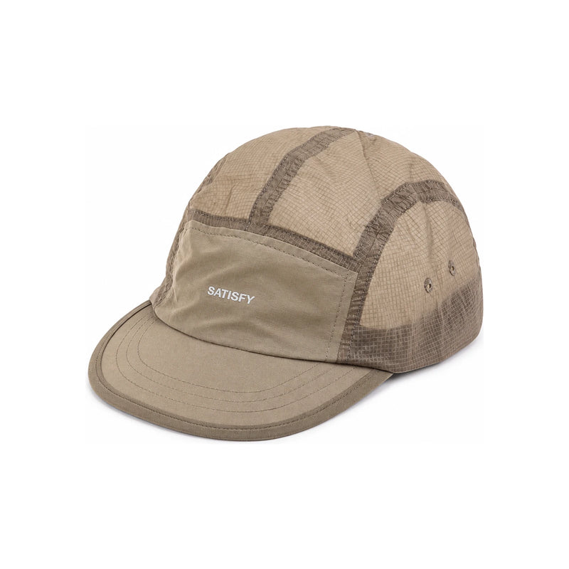 SATISFY Unisex Ripstop Trail Cap Black Gray