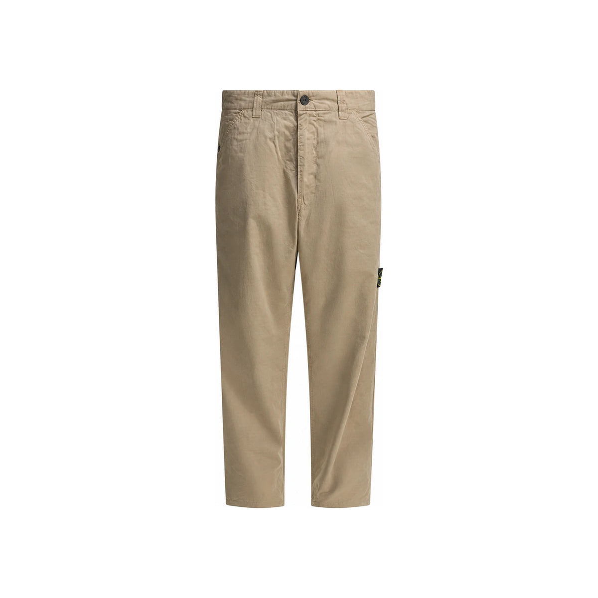 STONE ISLAND Straight-Leg Classic Pants Men’s Bla 3100008 S0298 V009A DESERT DOM