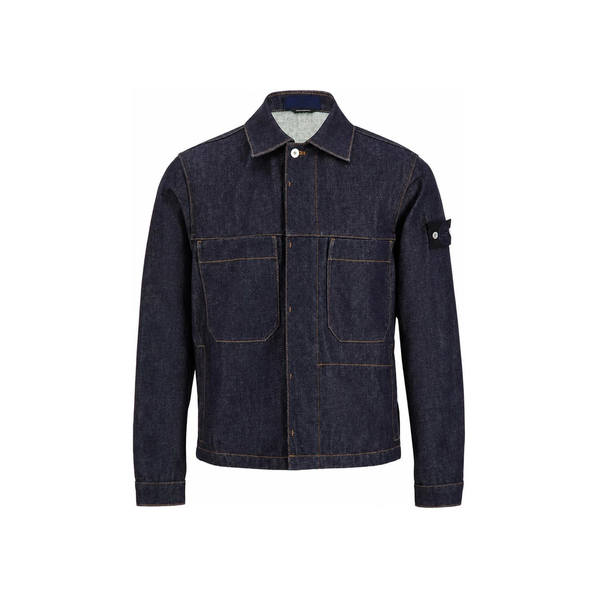 STONE ISLAND Indigo Denim Coach Jacket Men’s